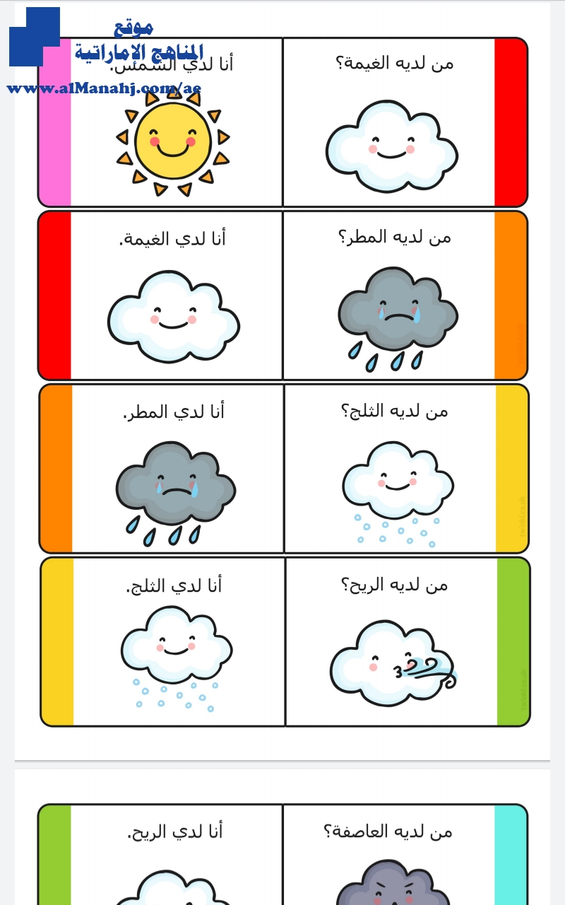 وصل السؤال من الجدول الأول مع الجواب الصحيح من الجدول الثاني