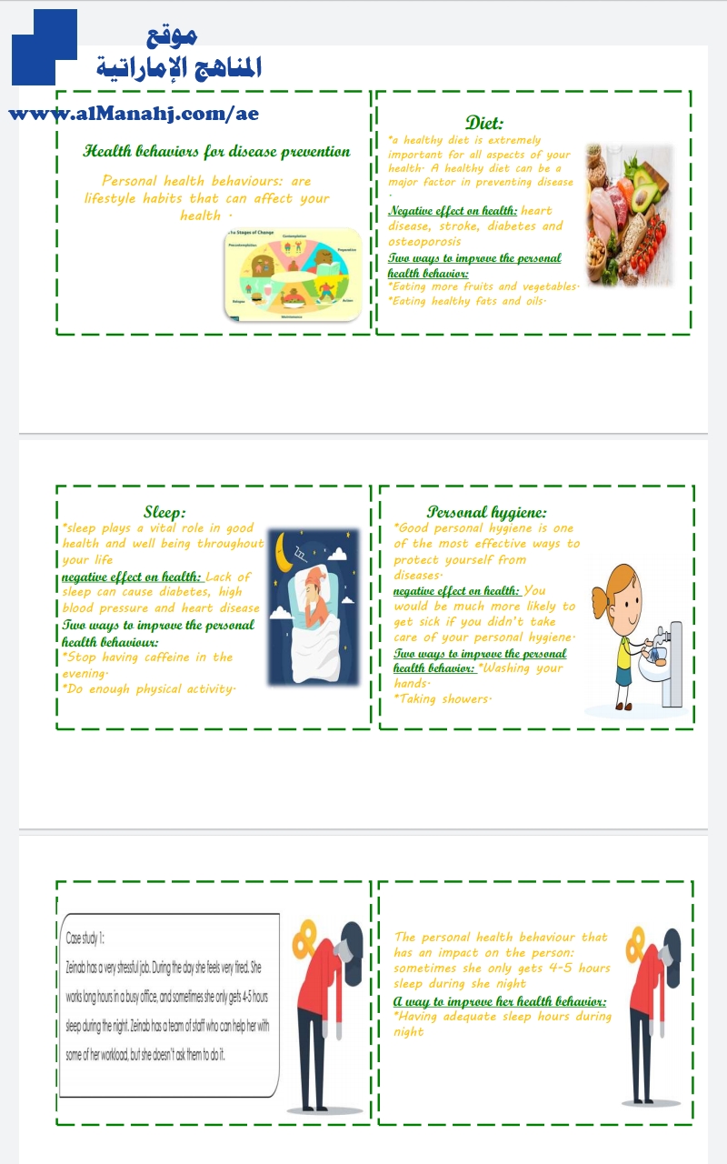 علوم صحية تاسك ون