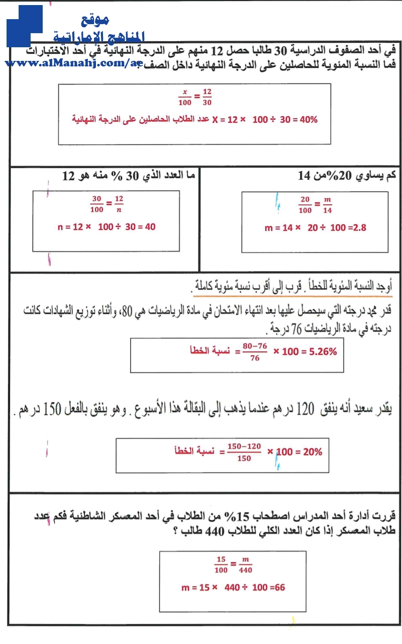 أوراق عمل الوحدة الثانية
