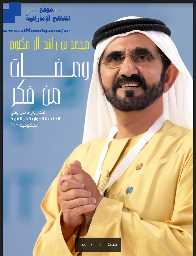كتاب ومضات من فكر