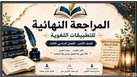 مراجعة نهائية على التركيب الإضافي