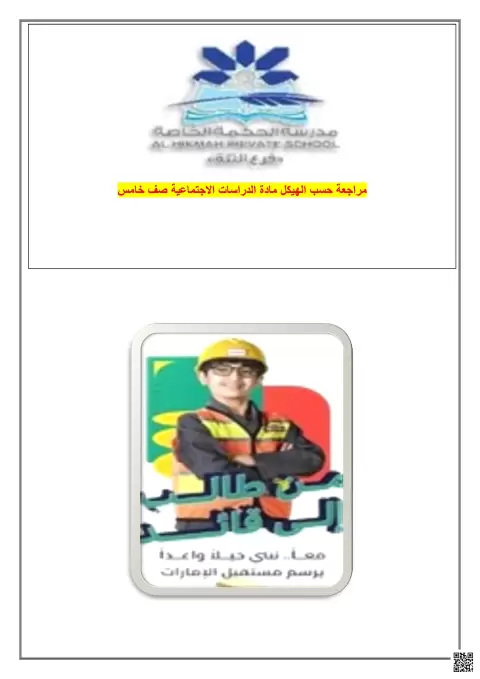 مراجعة شاملة حسب هيكل الامتحان